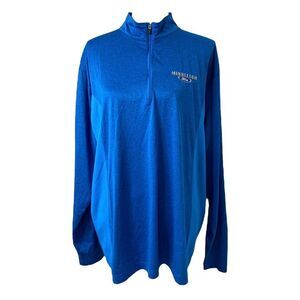 Tri Mountain Women’s Shirt Blue Embroidered Middleton Ford Breast Cancer Size XL